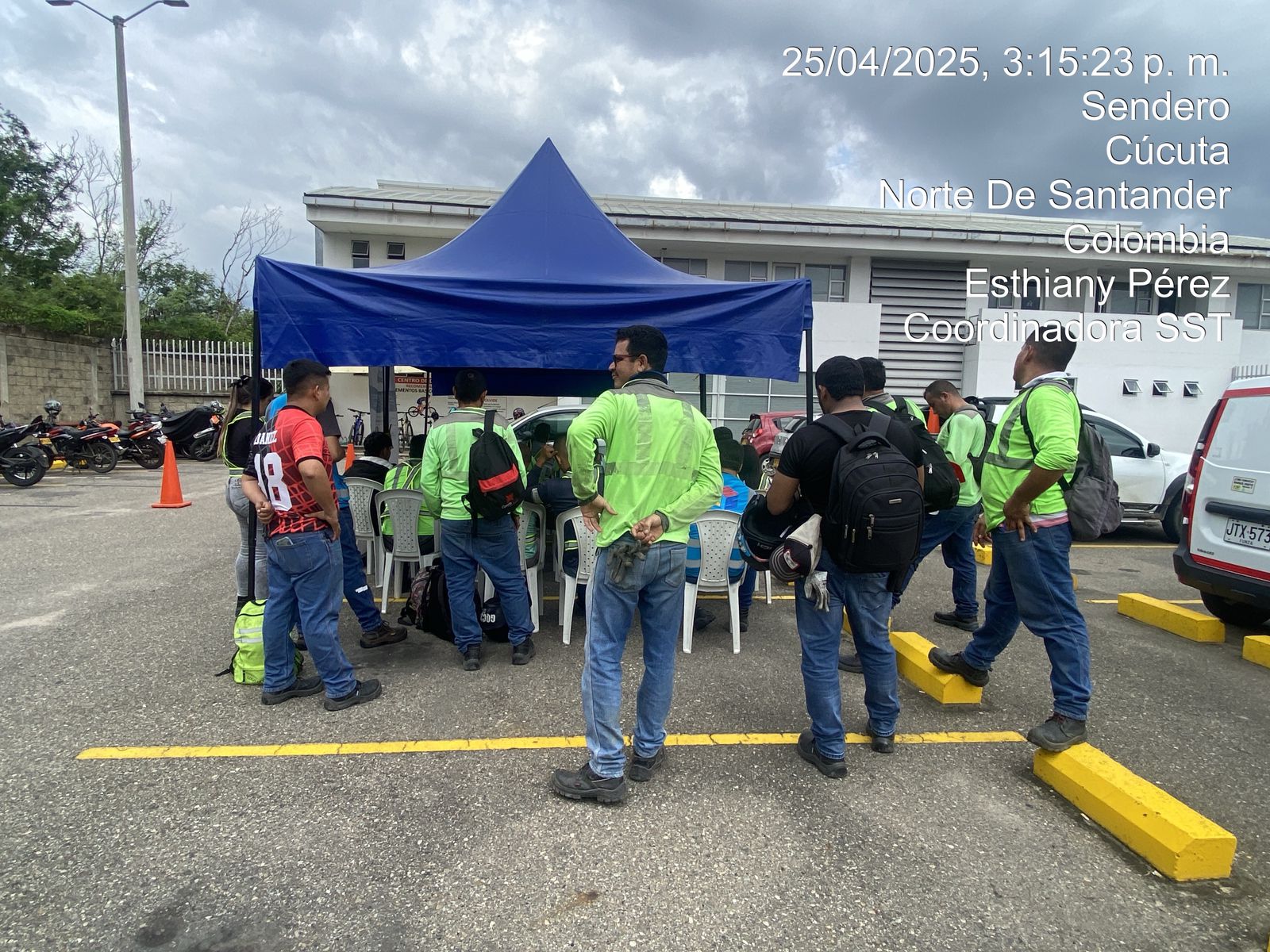 Evidencia de capacitación